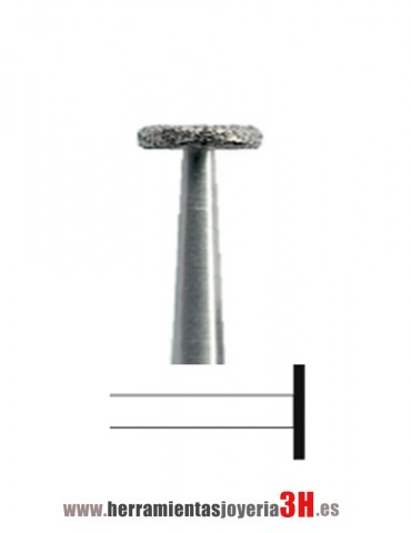 Fresa de diamante en forma...